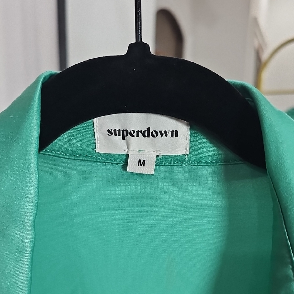 Superdown Wrap Mini Dress – Size M - Picture 5 of 7